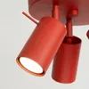 Plafon RING 3P czerwony